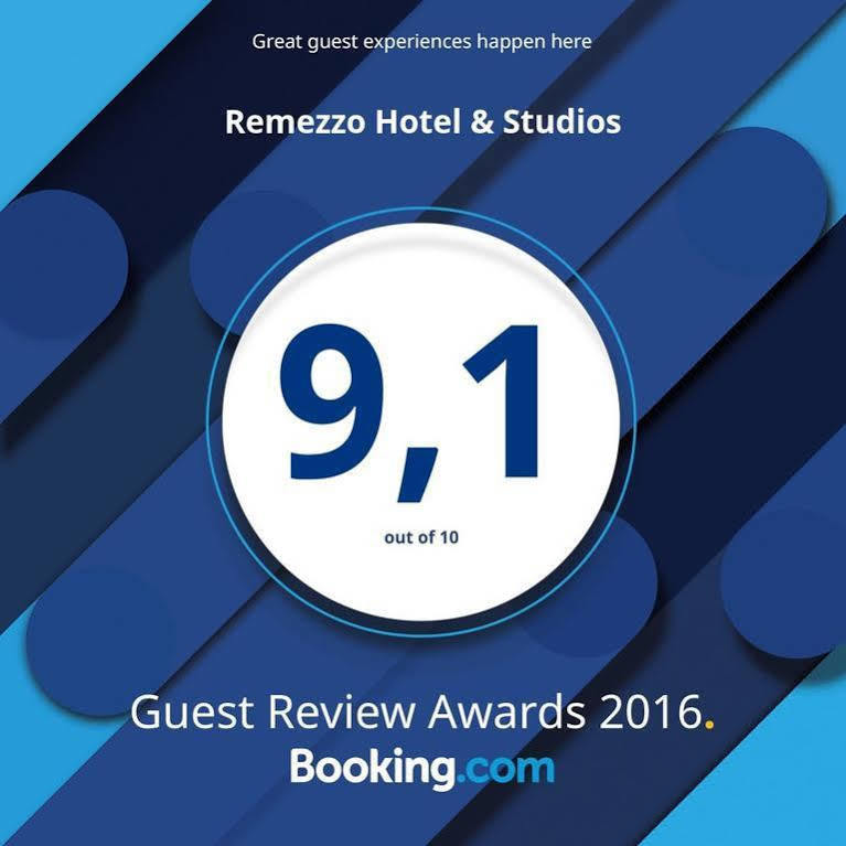 Remezzo Hotel & Studios Питагорион Экстерьер фото